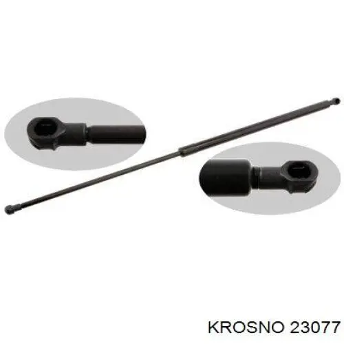 23077 Krosno Амортизатор крышки багажника