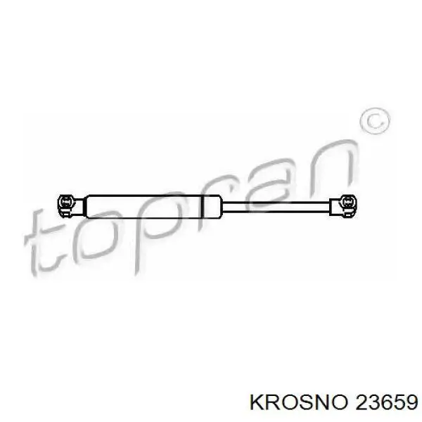 Амортизатор задней двери Krosno 23659 цена, от 10.28 USD