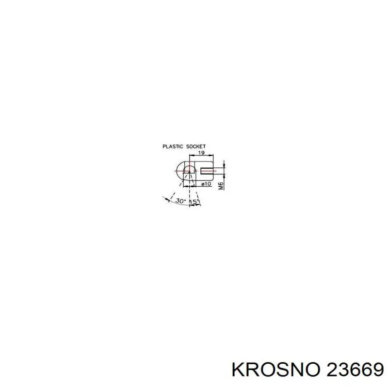 Амортизатор багажника ST50077 Sato Tech