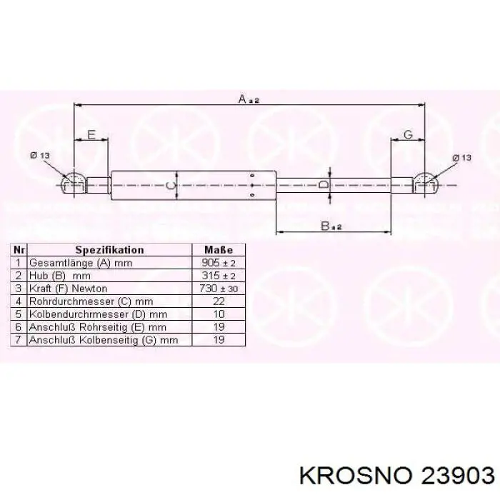  Krosno 23903 цена, от 19.93 USD