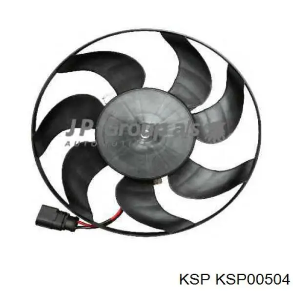 KSP00504 KSP электровентилятор охлаждения в сборе (мотор+крыльчатка правый)