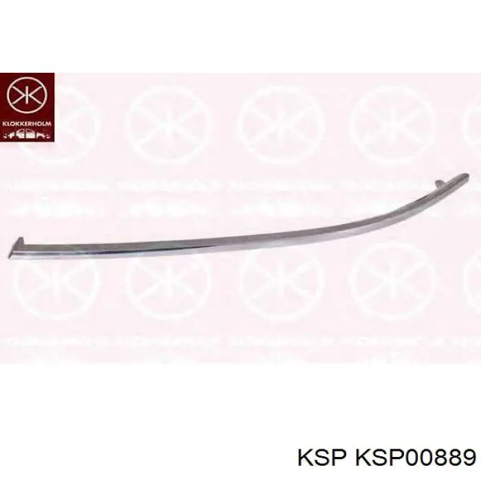 KSP00889 KSP накладка бампера переднего правая