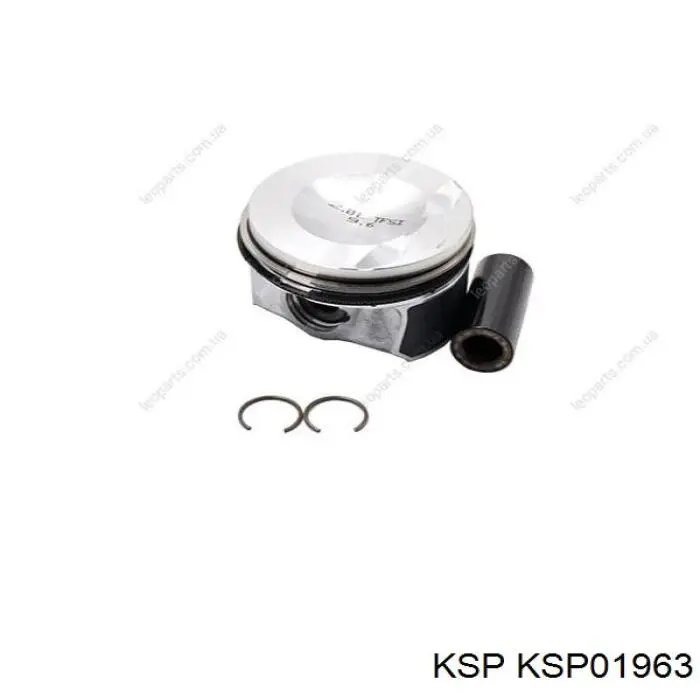 KSP01963 KSP поршень в комплекте на 1 цилиндр, std