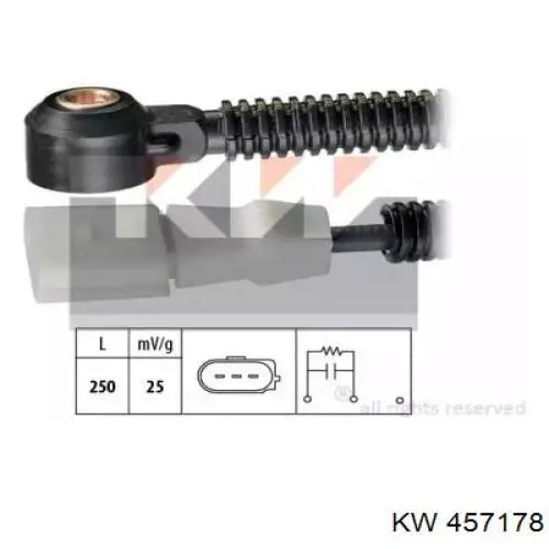 Купить 079905376 VAG Датчик детонации