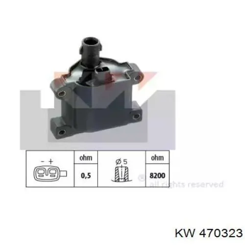 Катушка зажигания 470323 KW