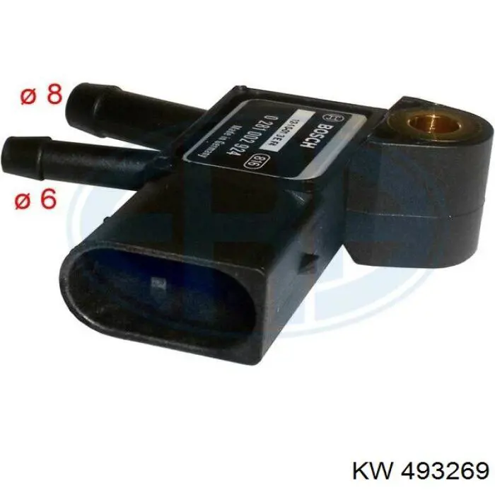 Датчик давления выхлопных газов KW AUTOMOTIVE 493269 цена, от 18.22 USD