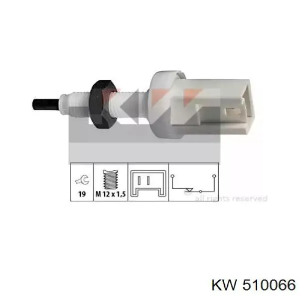 Датчик включения стопсигнала 510066 KW