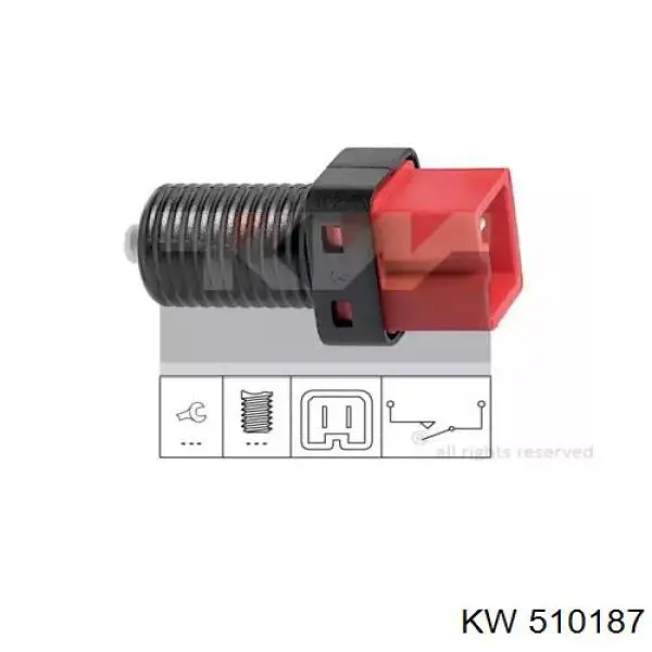 Датчик включения стопсигнала 510187 KW