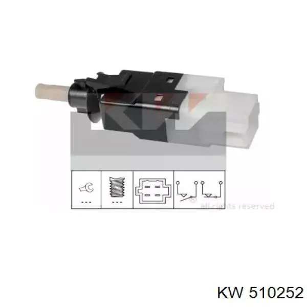 Лягушка KW AUTOMOTIVE 510252 цена, от 9.12 USD
