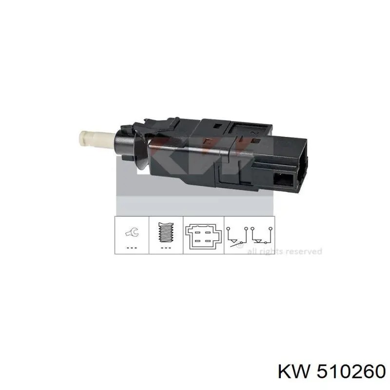 Лягушка KW AUTOMOTIVE 510260 цена, от 7.87 USD