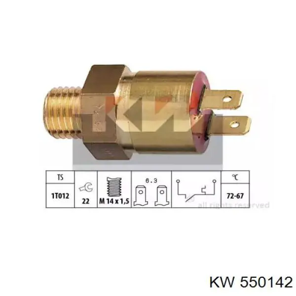 Датчик температуры радиатора Volvo 3211204 цена, от 34.21 USD