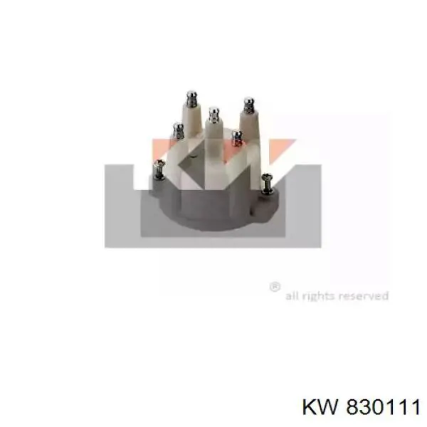 830111 KW крышка распределителя зажигания (трамблера)