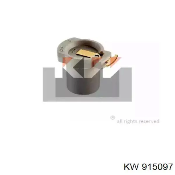 915097 KW бегунок (ротор распределителя зажигания, трамблера)