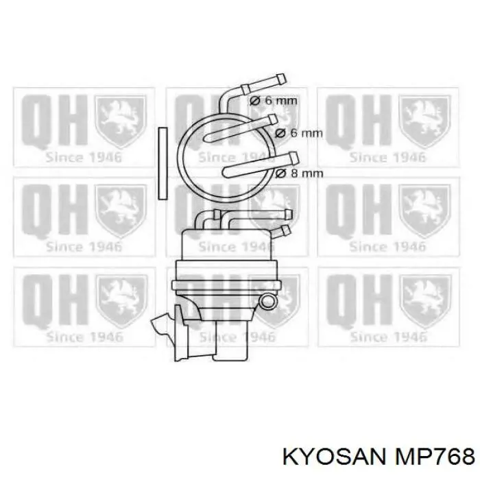Купить MP768 Kyosan Механический топливный насос