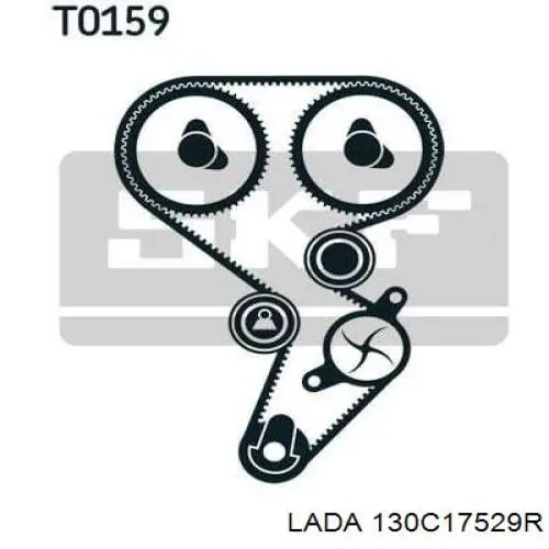 ГРМ ремни, комплект Lada 130C17529R цена, от 79.36 USD