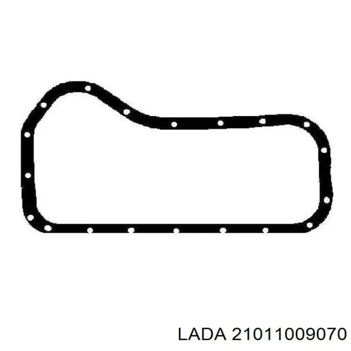 Прокладка поддона картера двигателя на Lada 2105 