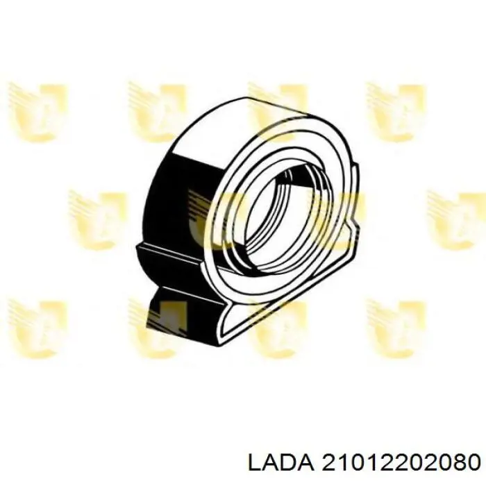 Подвесной подшипник карданного вала 21012202080 Lada