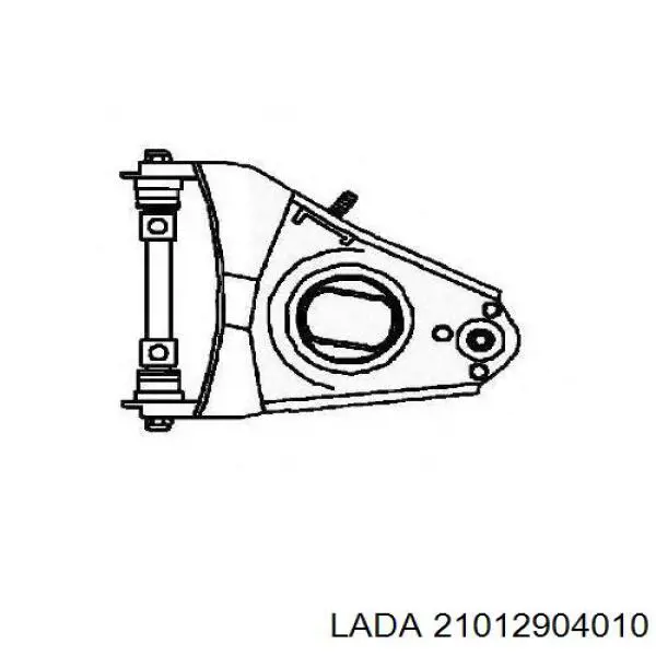 21012904010 Lada рычаг передней подвески нижний правый