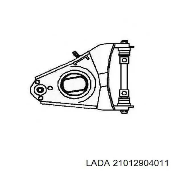 Рычаг передней подвески левый 21012904011 Lada