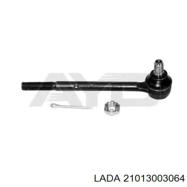 Наконечник рулевой тяги внутренний левый Lada 21013003064 цена, от 7.62 USD