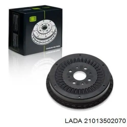 21013502070 Lada Тормозной барабан