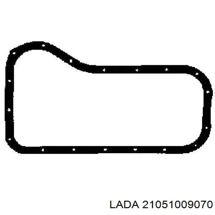 Прокладка поддона картера 21051009070 Lada