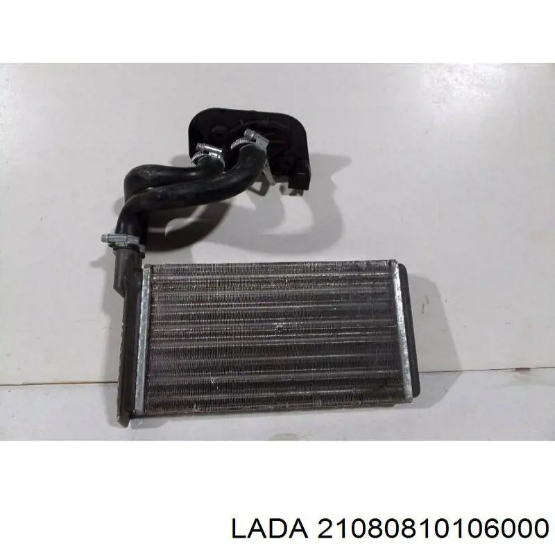 Радиатор печки (отопителя) Lada 21080810106000