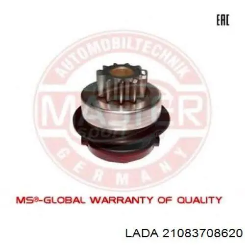  Бендикс стартера ВАЗ 2109 