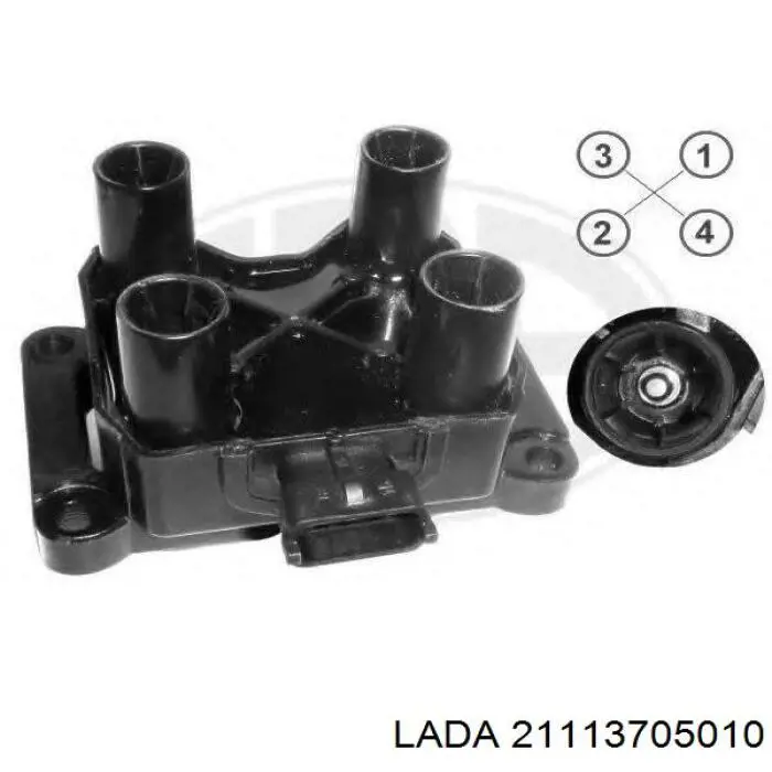 Катушка зажигания 21113705010 Lada