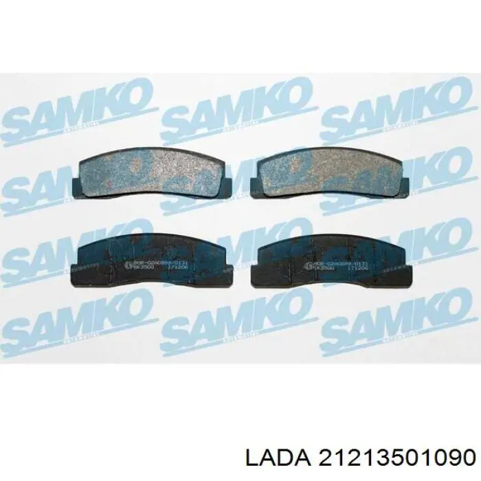 Купить 21213501090 Lada Колодки тормозные