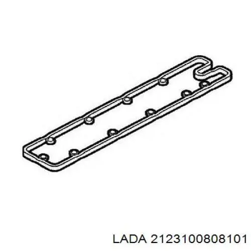 Прокладка коллектора ваз 2123