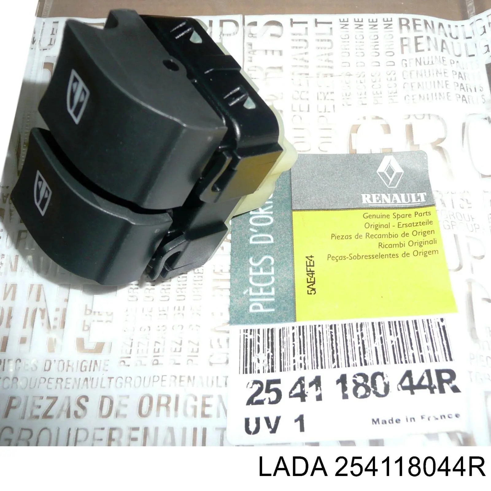 Кнопочный блок управления стеклоподъемником передний левый Lada 254118044R цена, от 9.95 USD