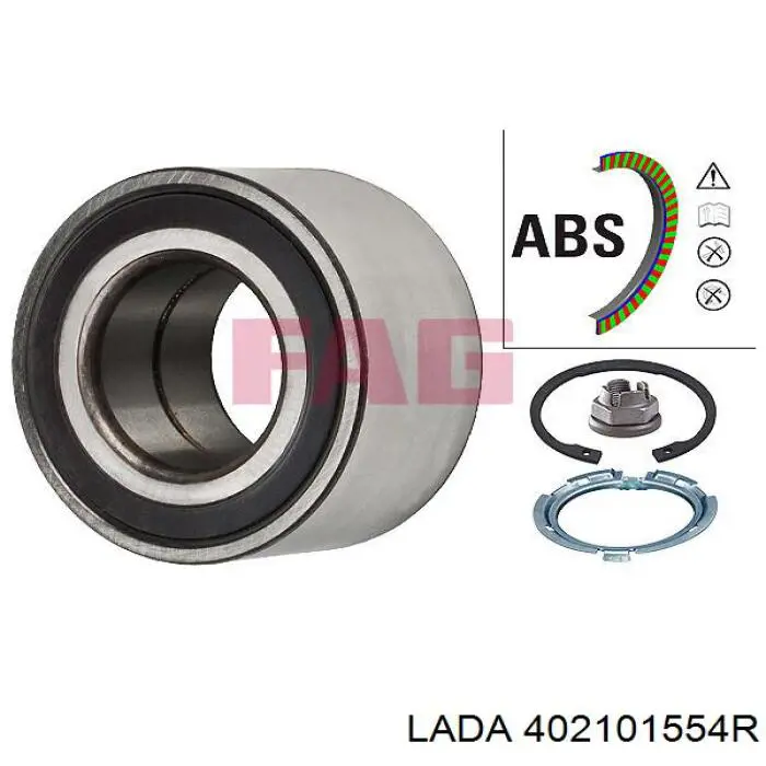 Купить 402101554R Lada Подшипник передней ступицы