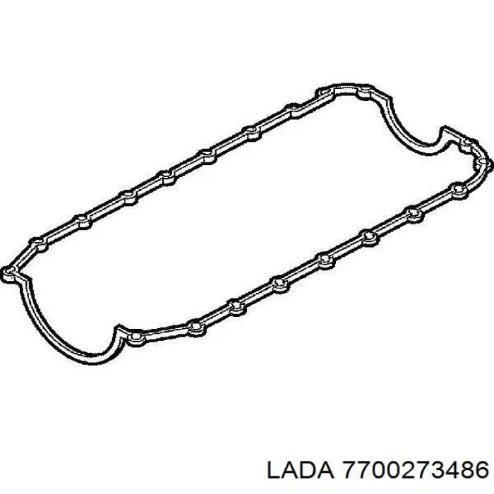 Прокладка поддона картера 7700273486 Lada