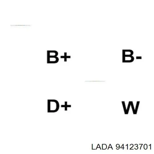 Автомобильный генератор Lada 94123701 цена, от 110.80 USD
