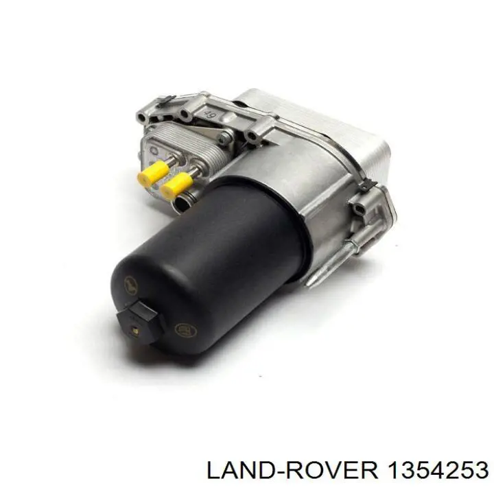 1354253 Land Rover radiador de óleo (frigorífico, debaixo de filtro)