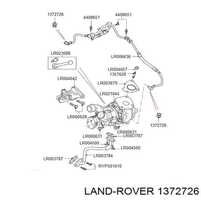 Шайба пружинная Land Rover 1372726 цена, от 16.56 USD