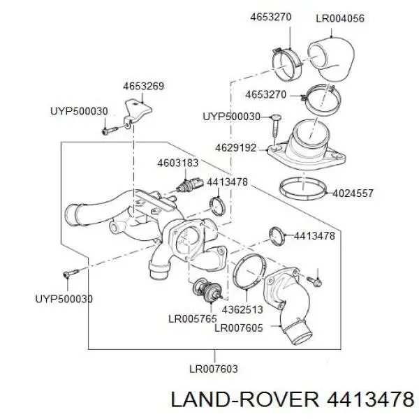 4413478 Land Rover 