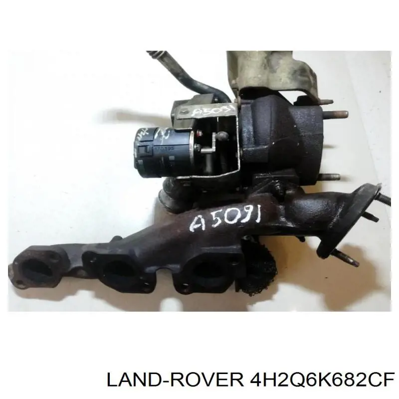 LR005846 Land Rover турбина