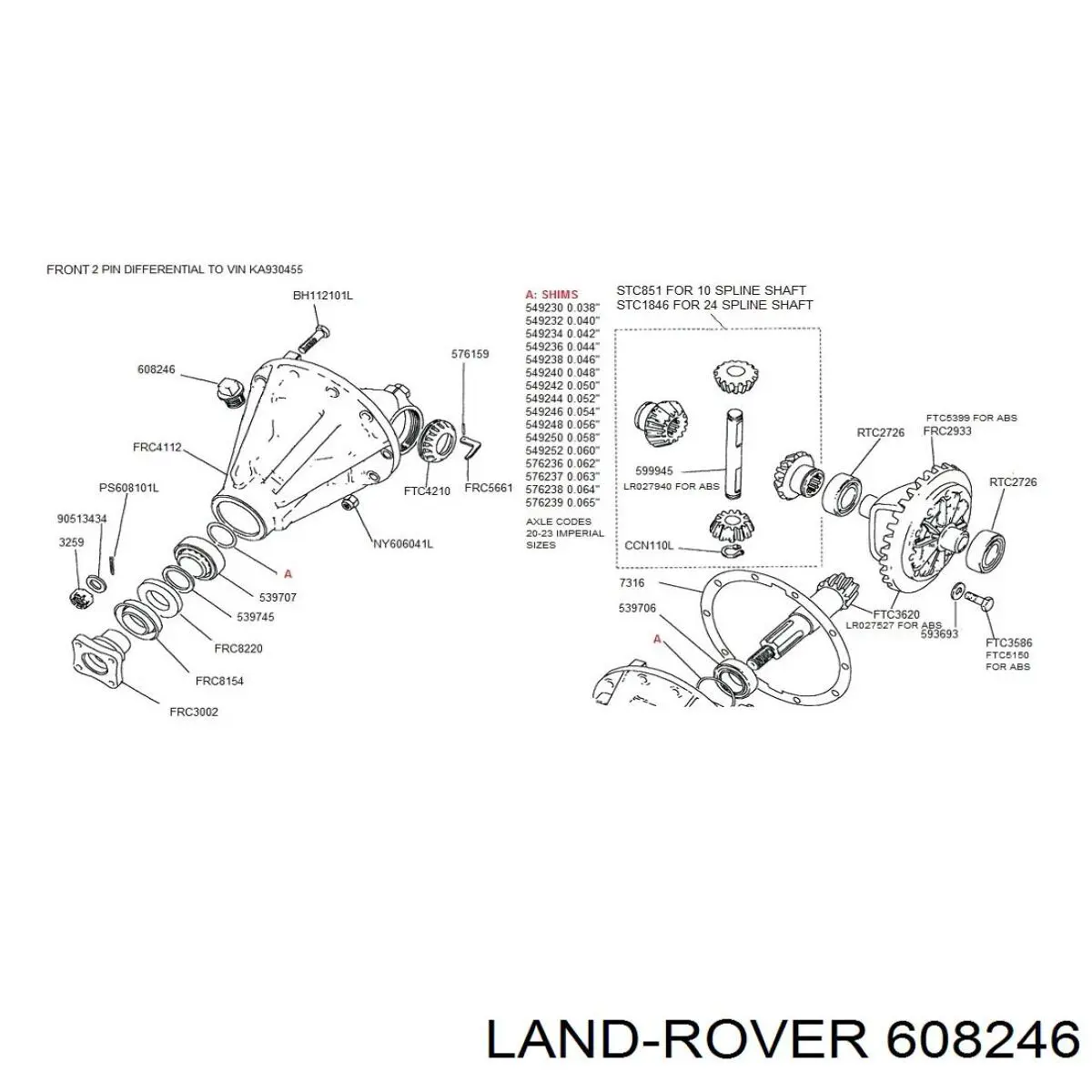  Land Rover 608246 цена, от 2.37 USD