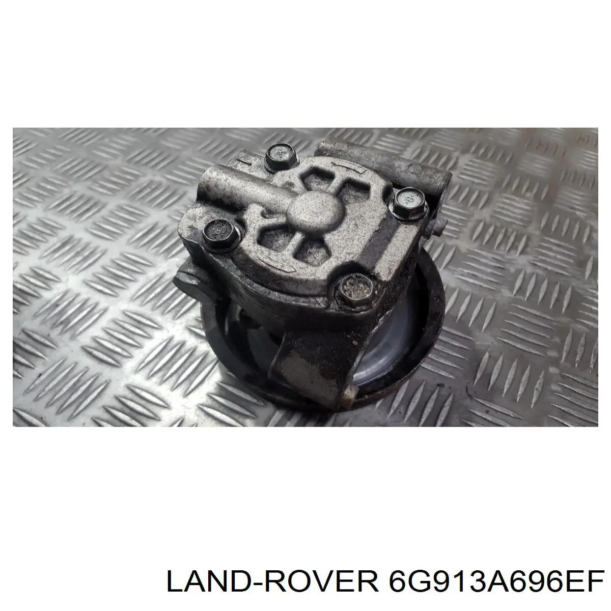 6G913A696EF Land Rover bomba da direção hidrâulica assistida