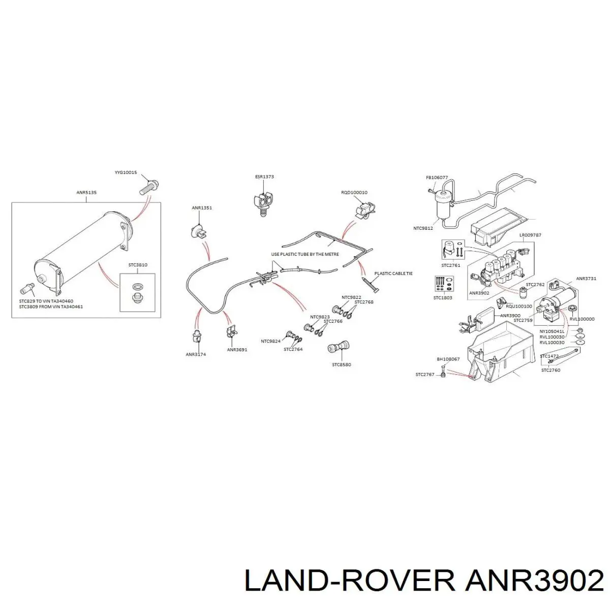  Land Rover ANR3902 цена, от 94.98 USD
