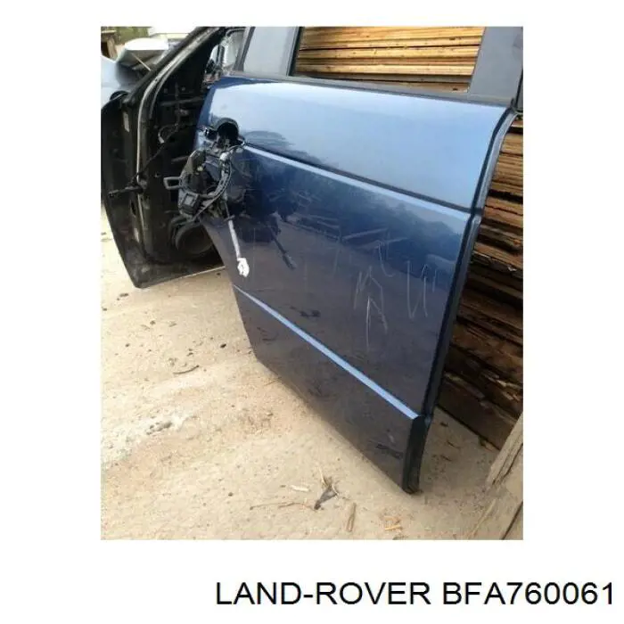 BFA760061 Land Rover porta traseira direita