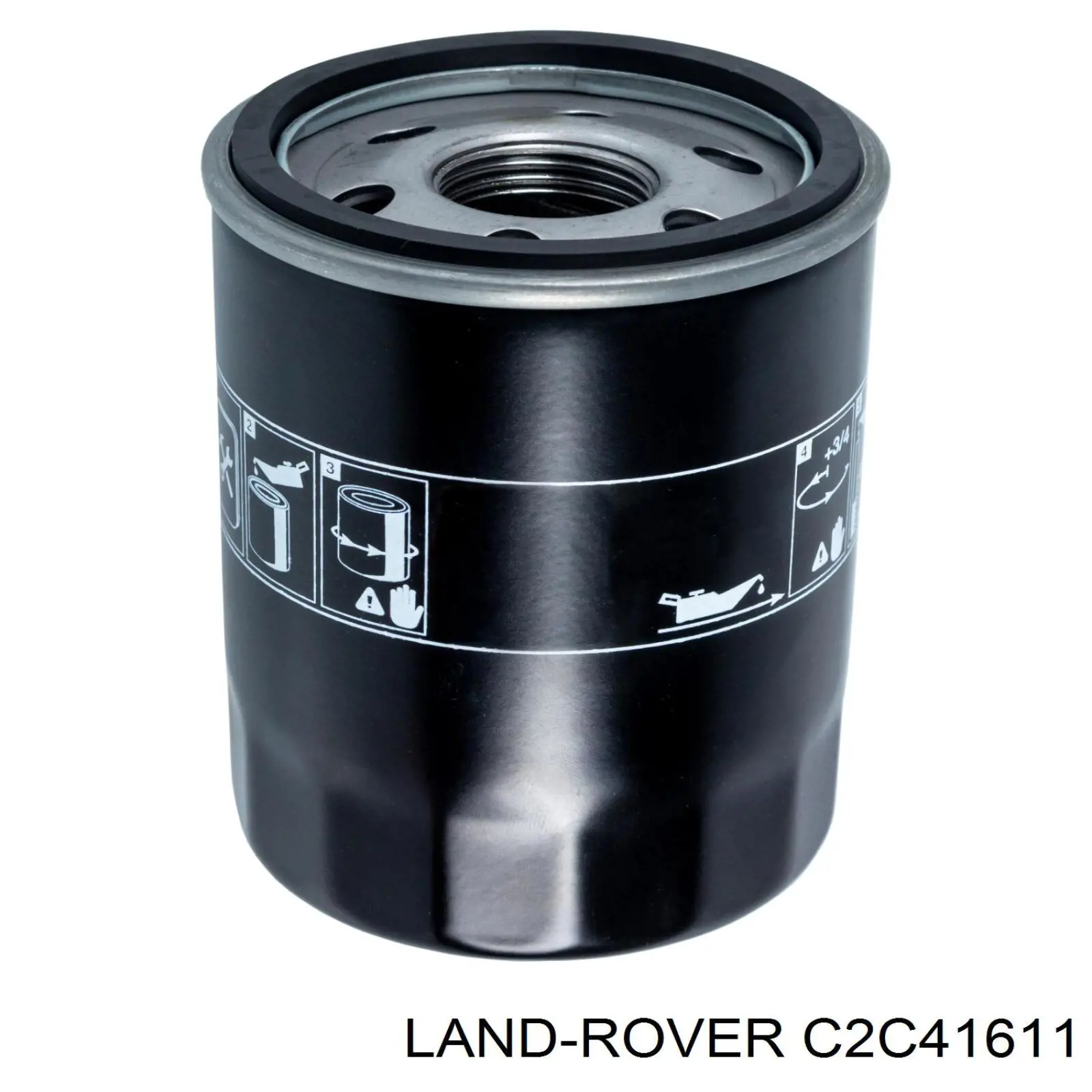 Масляный фильтр C2C41611 Land Rover