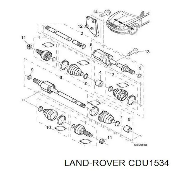  CDU1534 Land Rover