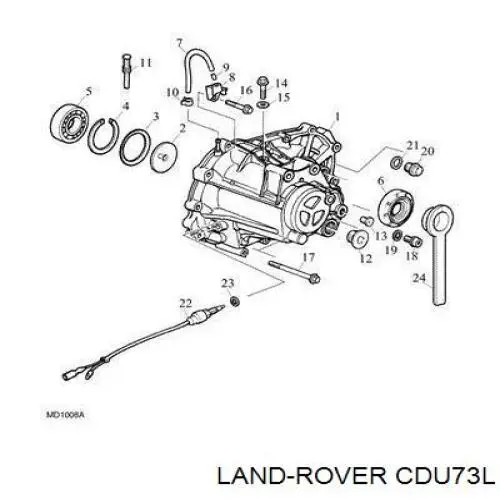 CDU73L Land Rover 