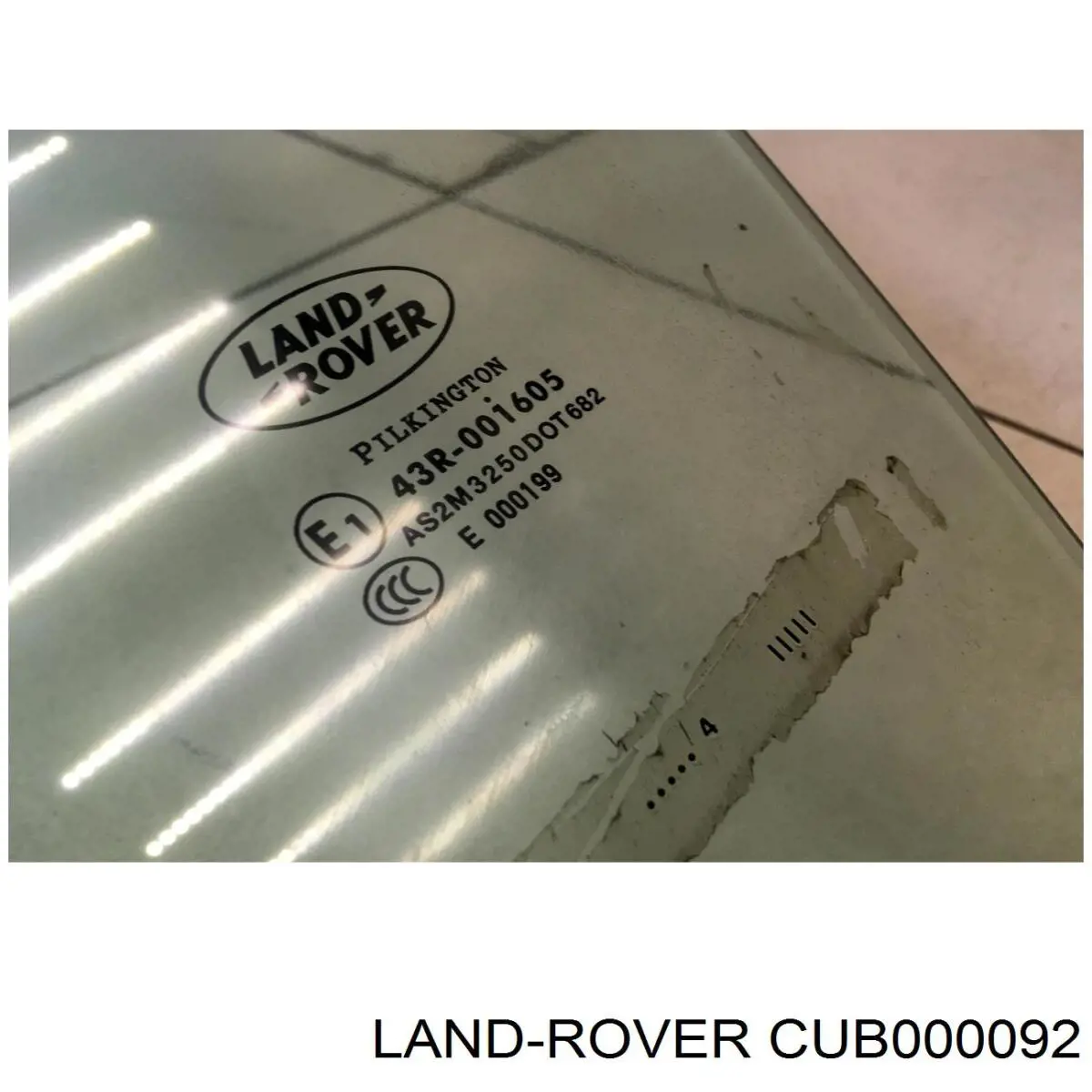 Окно (передней двери) двери Land Rover CUB000092 цена, от 35.61 USD