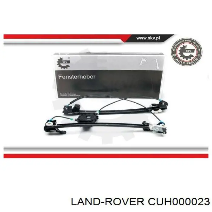 CUH000023 Land Rover механизм стеклоподъемника двери передней правой
