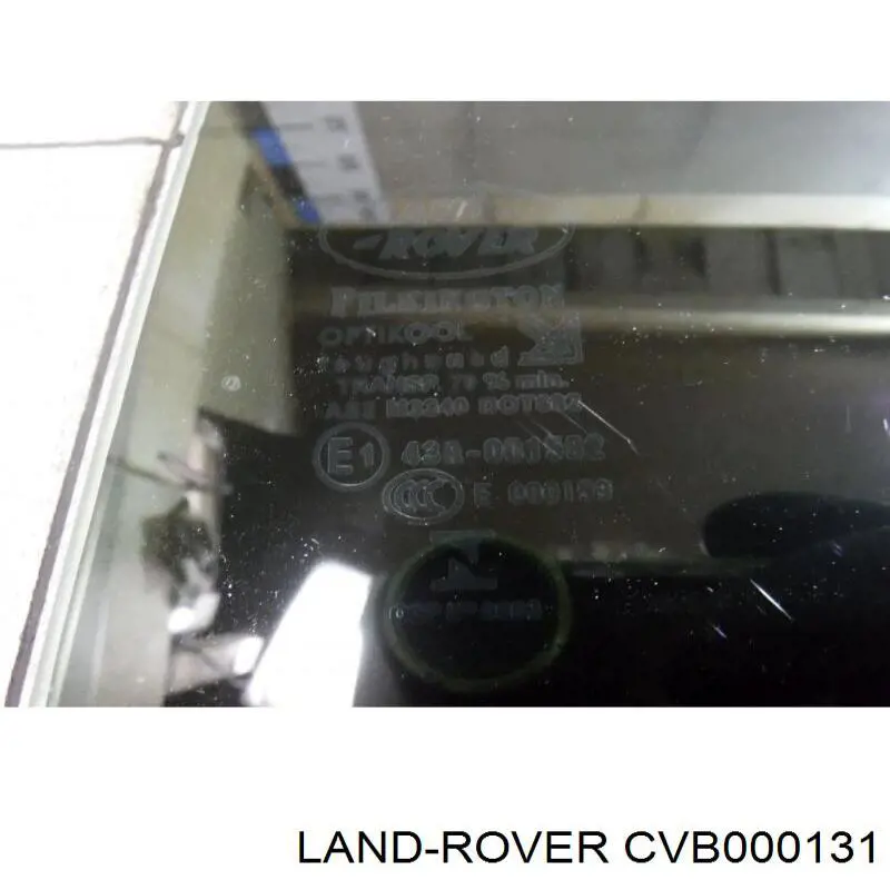 Стекло задней двери, левой Land Rover CVB000131 цена, от 55.08 USD