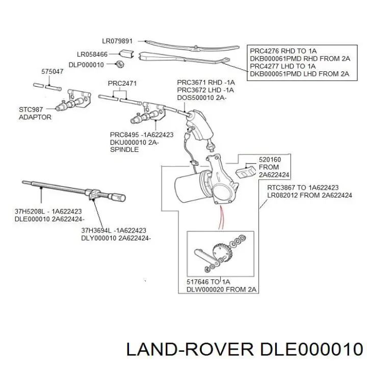 DLE000010 Land Rover 